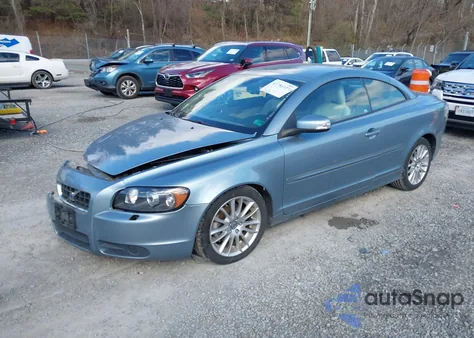 2008 Volvo C70 T5/T5 M z USA, uszkodzony, nr VIN YV1MC67278J041048
